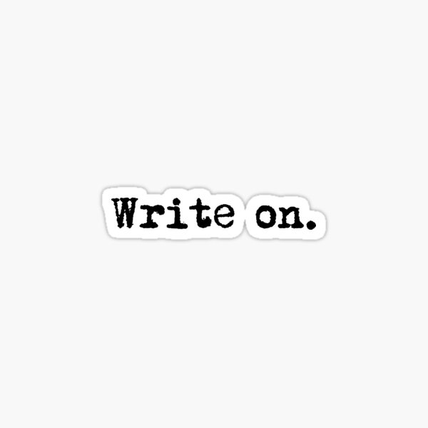 Vista previa del artículo con la obra «Escribir, escritores», diseñado y vendido por Dead Lion.
