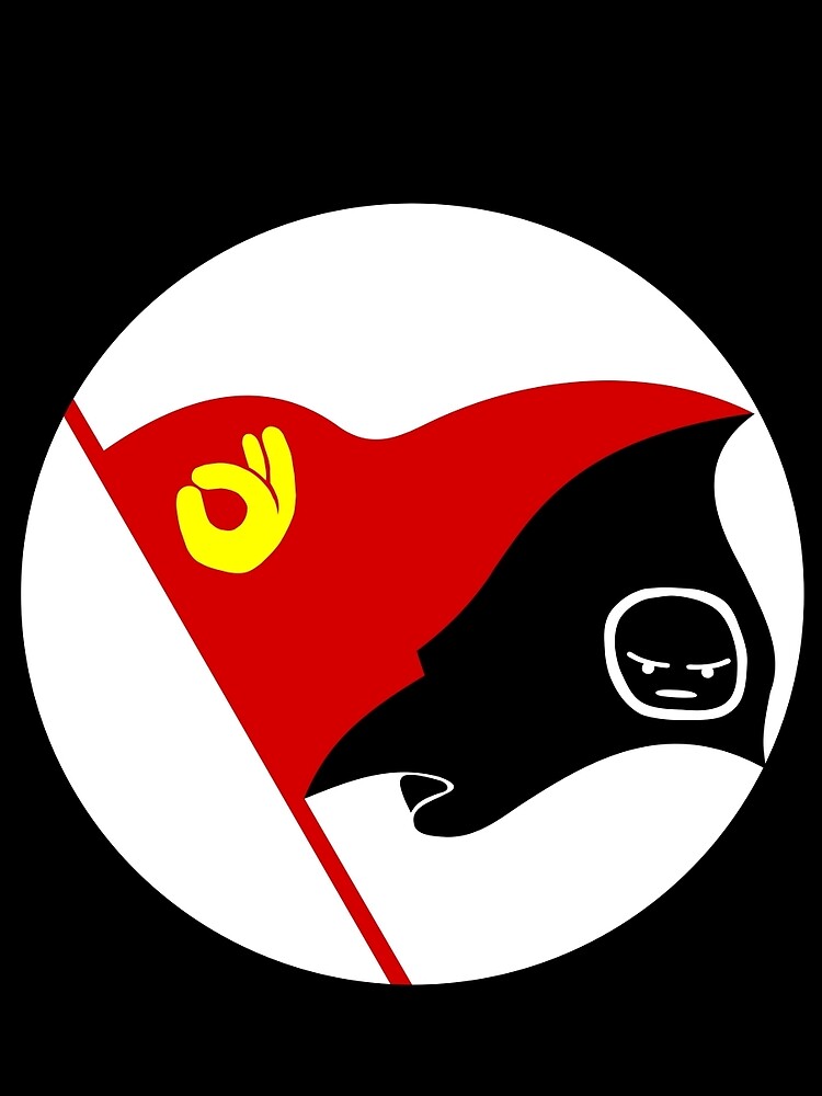 "Anarcho-Communist Emoji Flag (Circled)" T-shirt by ...