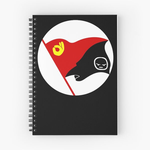 Item preview, Anarcho-Communist Emoji Flag (Circled) designed and sold by Domain of the Public.