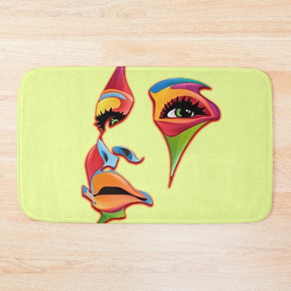 Item preview, colorful hologram face designed and sold by Premium-Cart.