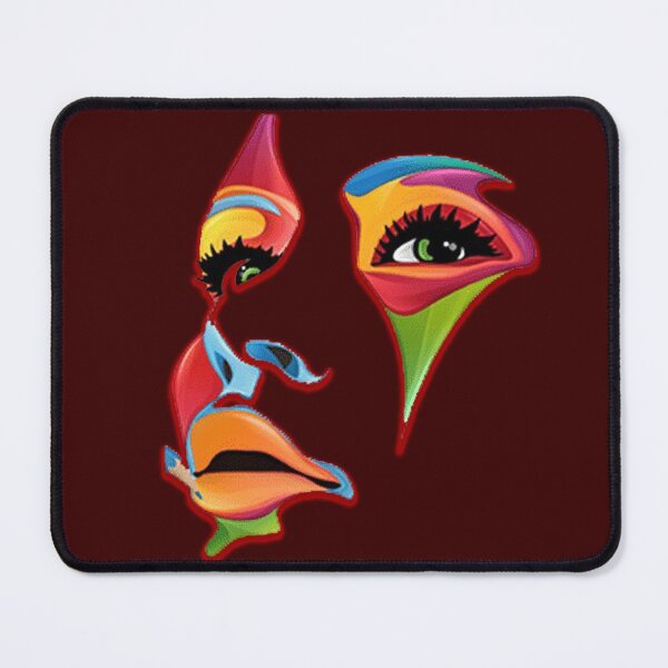 Item preview, colorful hologram face designed and sold by Premium-Cart.