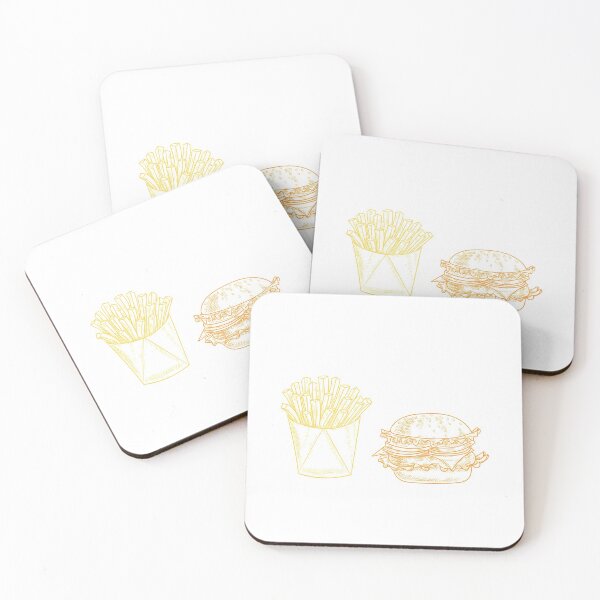 Item preview, burger and fries designed and sold by JAG2B.