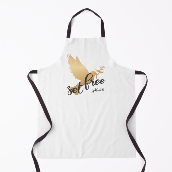 Item preview, Christian Design - Set Free With Flying Gold Dove. designed and sold by simplydesignart.
