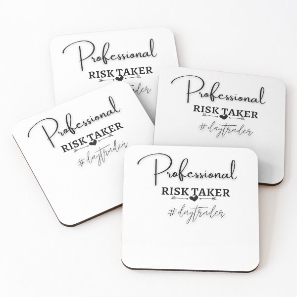 Item preview, Professional risk taker- Valentine's day - Hearts - Unique gift for stock market, crypto, options trader, forex traders and day traders  designed and sold by TradingTeesKids.