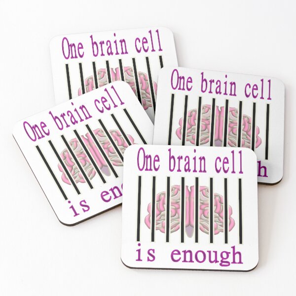 Item preview, One brain cell is enough designed and sold by CottagePop.