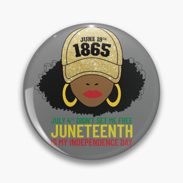 Artikelvorschau, July 4th Didn't Set Me Free Afro Woman Women's Juneteenth Gear entworfen und verkauft von DynamicDesign.