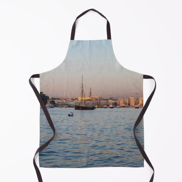Item preview, Rose Gold and Silk - Sunrise at Marsamxett Harbour in Malta designed and sold by Georgia Mizuleva.