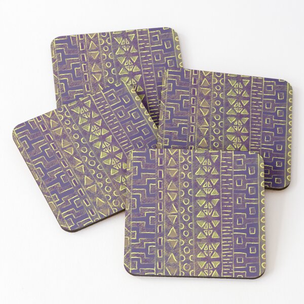 Item preview, Afrikana Violet - Abstract Art  designed and sold by Jillianamatt.