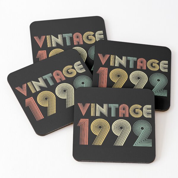 Item preview, 30th Birthday Vintage 1992 Retro Funny Gift designed and sold by TastefulTees.