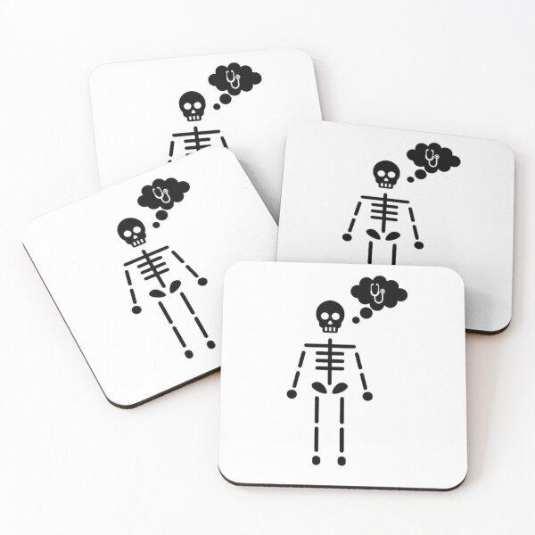 Item preview, Black and White Skeleton  designed and sold by Arte Del Cuerpo Humano.