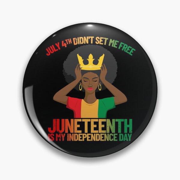 Artikelvorschau, July 4th Didn't Set Me Free Afro Girl Women's Juneteenth Gear entworfen und verkauft von DynamicDesign.