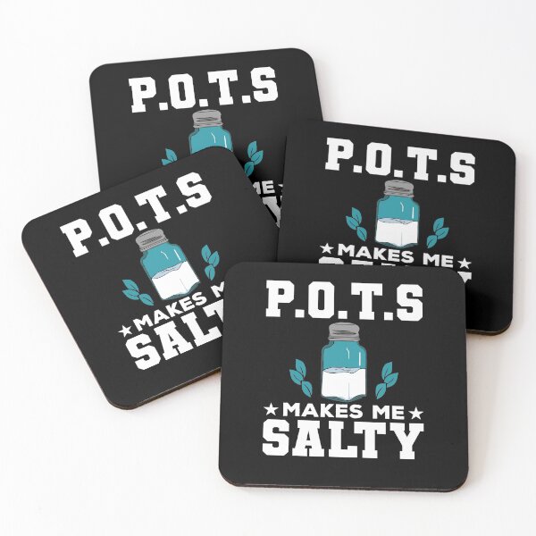 Item preview, POTS Makes Me Salty Shirt, Postural Orthostatic Tachycardia Syndrome Awareness, Gift For POTS Warrior, Pots Survivor, POTS Support Ribbon designed and sold by aymob.