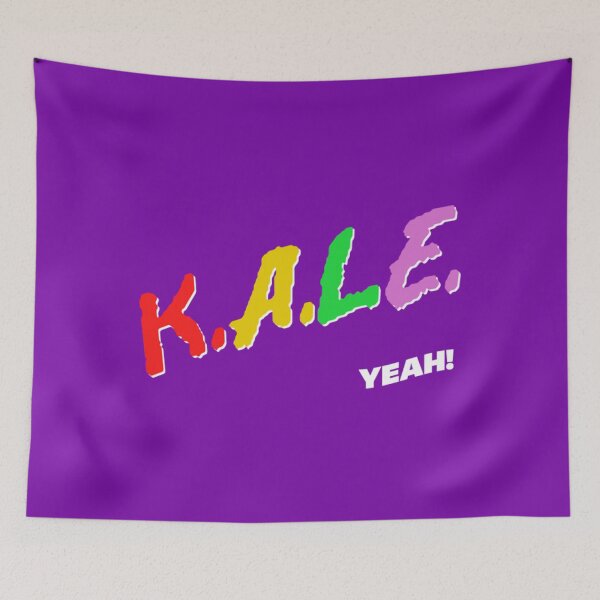 Item preview, Kale Yeah T-ShirtKale Yeah! Retro 80s Style Original Veganism Design designed and sold by AinslieVo.