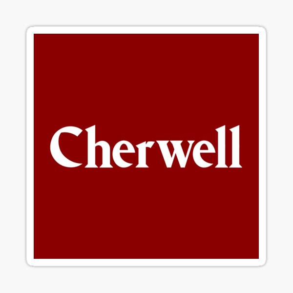Cherwell Sticker