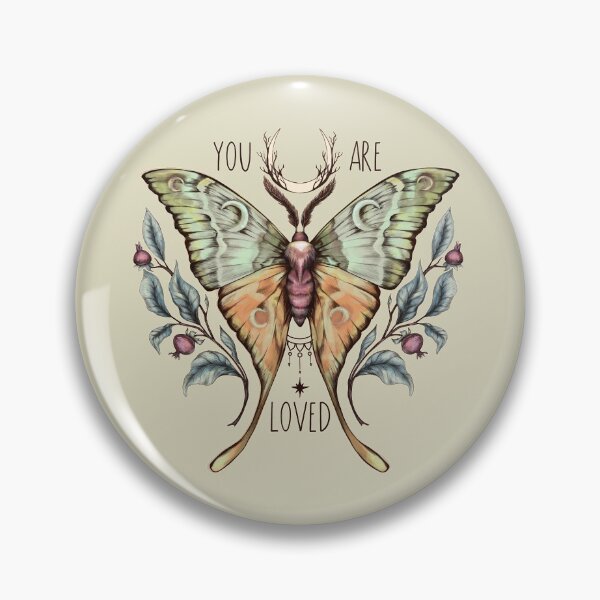 Item preview, Moon Moth (light background) designed and sold by Sitenkovamary.