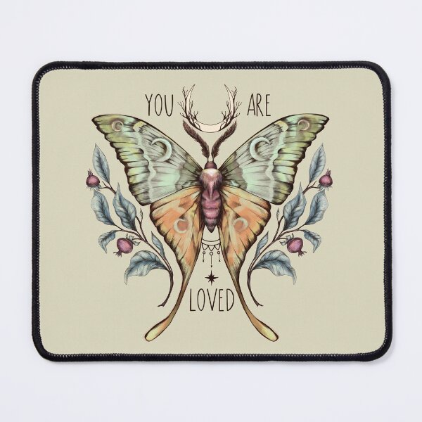Item preview, Moon Moth (light background) designed and sold by Sitenkovamary.