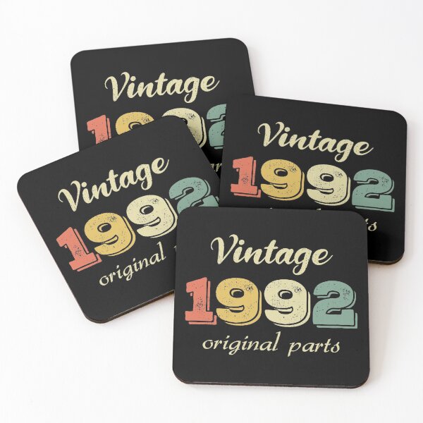 Item preview, 30th Birthday Vintage 1992 Funny Gift designed and sold by TastefulTees.