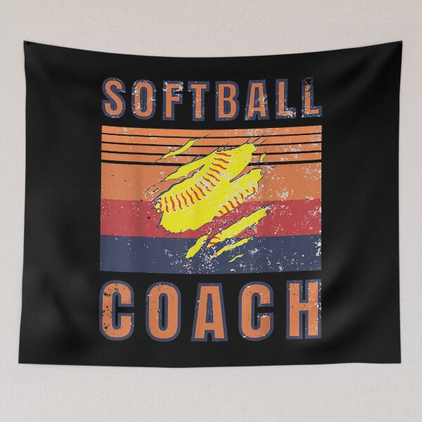Artikelvorschau, Vintage Retro lustiger Softball-Trainer entworfen und verkauft von SandraShockley.