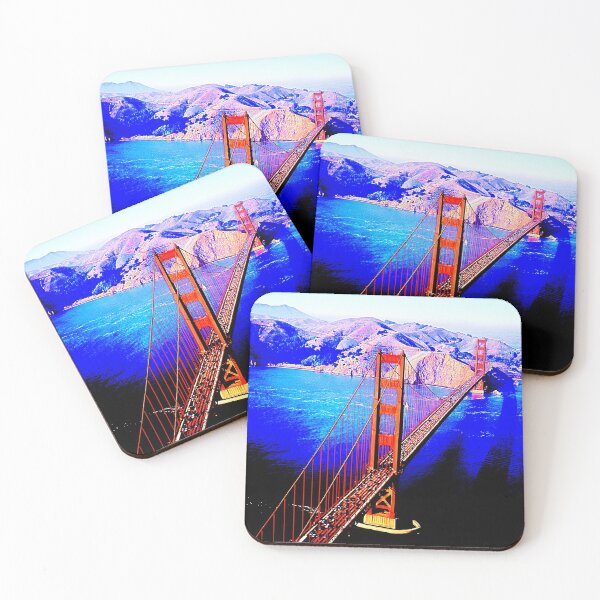 Item preview, Golden Gate Bridge San Francisco Hard Colors designed and sold by PrintByOrderDK.