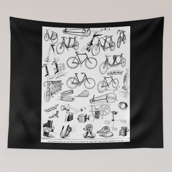 Item preview, BICYCLES; Vintage Development 1897 Print designed and sold by posterbobs.