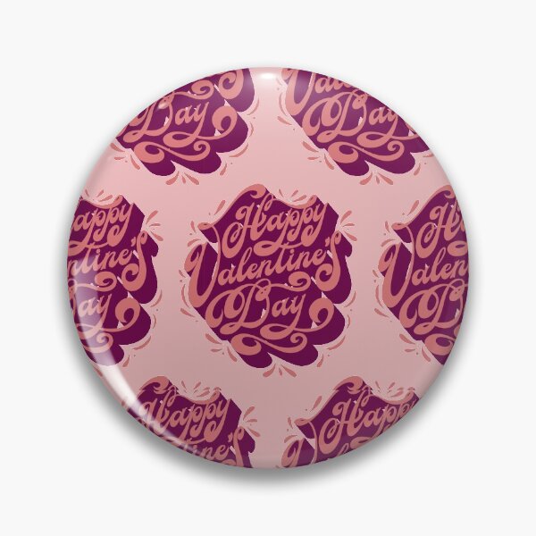 Item preview, Happy Valentine's Day pattern designed and sold by BananiLettering.