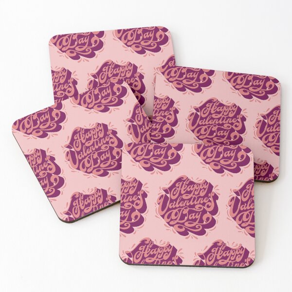 Item preview, Happy Valentine's Day pattern designed and sold by BananiLettering.