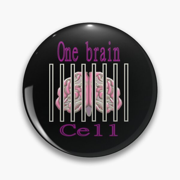 Item preview, One brain cell  designed and sold by CottagePop.