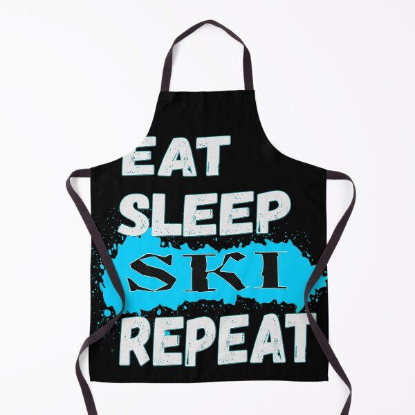Item preview, Eat Sleep Ski Repeat designed and sold by Maculele.