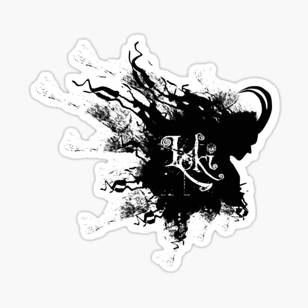 Loki Explosion Sticker