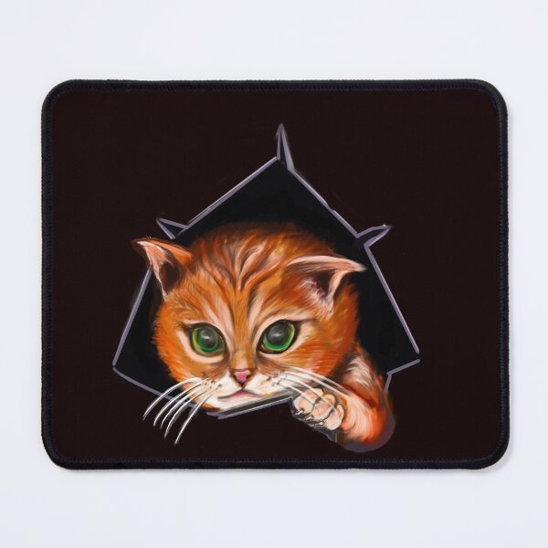Item preview, Cat peekaboo - cute stowaway kitten playing peekaboo from a rip torn hole! For those who love Cute cats designed and sold by Artonmytee.