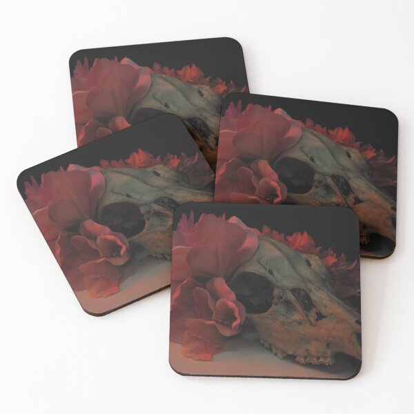 Item preview, Flower skull  designed and sold by Valentine145.