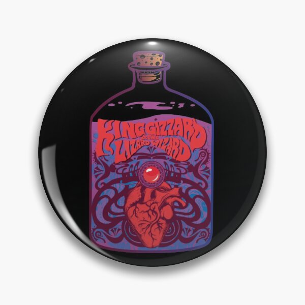 Item preview, Heart King Gizzard The Lizard designed and sold by JakeWaihape.