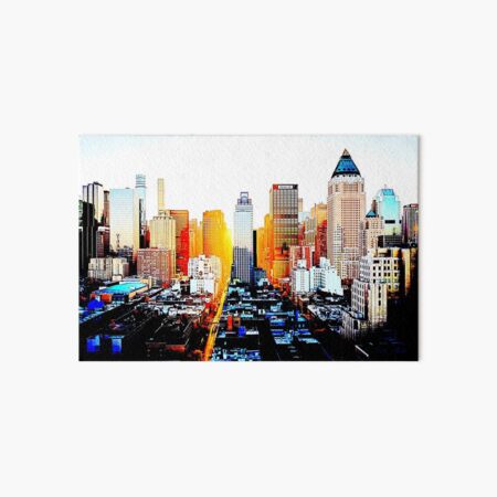 Artikel-Vorschau von New York – Die Sonne scheint durch die Dunkelheit – Kunstwerk, designt und verkauft von PrintByOrderDK.