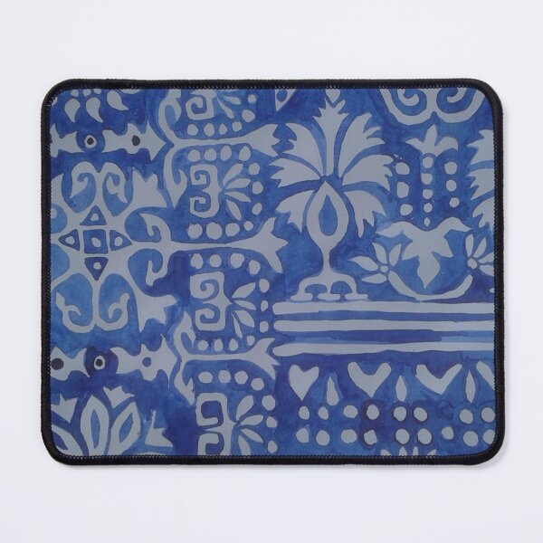 Item preview, the archeological indigo textile fragment motif from old india. designed and sold by putu eri  wirasatia.