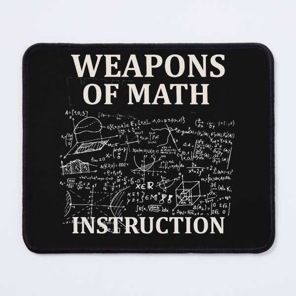 Item preview,  funny Weapons of Math Instruction ,gift for teacher designed and sold by designreb.