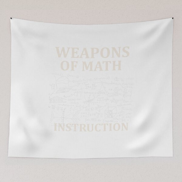 Item preview,  funny Weapons of Math Instruction ,gift for teacher designed and sold by designreb.