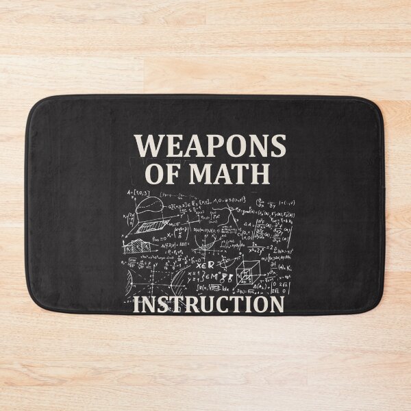 Item preview,  funny Weapons of Math Instruction ,gift for teacher designed and sold by designreb.