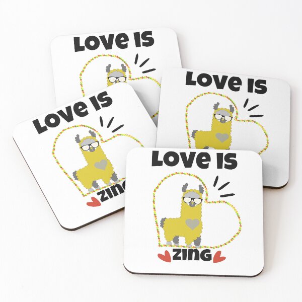 Item preview, Love is Llamazing- Funny Llama Loves  designed and sold by AmeliaStore1.