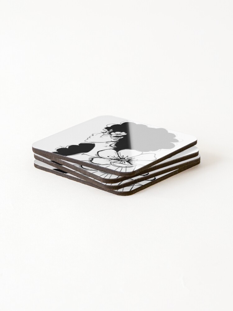 Thumbnail 4 of 5, Coasters (Set of 4), Nostalgia designed and sold by RanzArtsyWay.