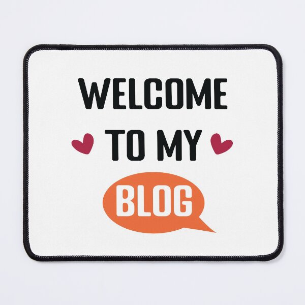 Item preview, Welcome to my blog designed and sold by MOONINSPIRATION.