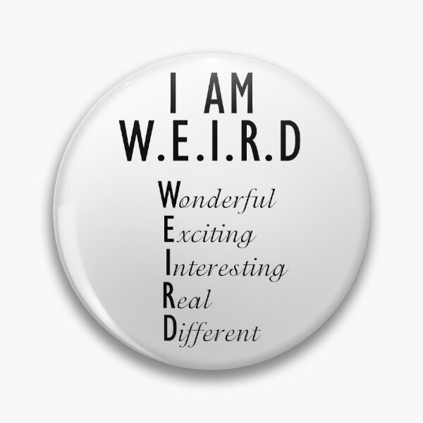 Item preview, I am weird designed and sold by Savchenko4Shop.