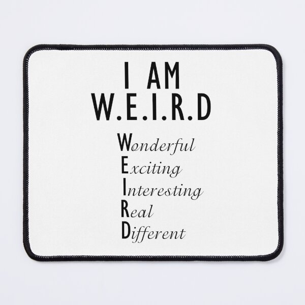 Item preview, I am weird designed and sold by Savchenko4Shop.