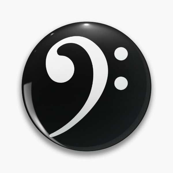 Item preview, Bass Note F Key - Bass Player Music Bass Clef designed and sold by ryanbrian.