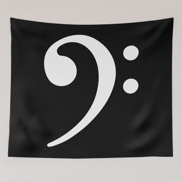 Item preview, Bass Note F Key - Bass Player Music Bass Clef designed and sold by ryanbrian.