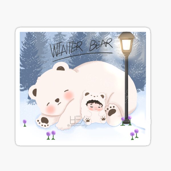 BTS V Taehyung Winter Bear tote bag – ThisMagicShop