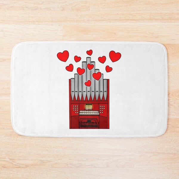 Item preview, Valentines Day Church Organ Wedding Organist Anniversary designed and sold by doodlerob.