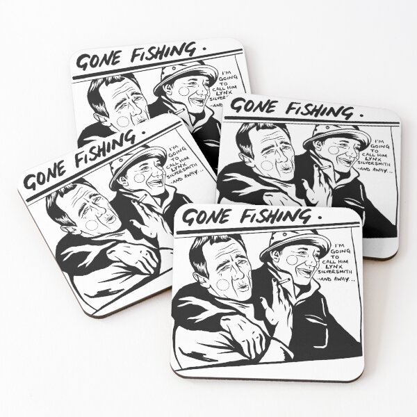 Item preview, Gone fishing with bob mortimer and paul whitehouse illustration sonic youth goo album designed and sold by crawl-home.