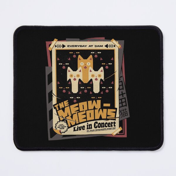 Item preview, Meow Meows Concert Live 3am by Tobe Fonseca designed and sold by Tobe Fonseca®.