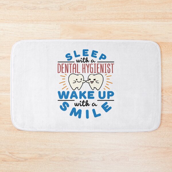 Item preview, Sleep with a Dental Hygienist Wake Up with a Smile Funny RDH designed and sold by jaygo.