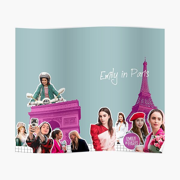 "Emily in Paris" Poster for Sale by daniela-pris | Redbubble